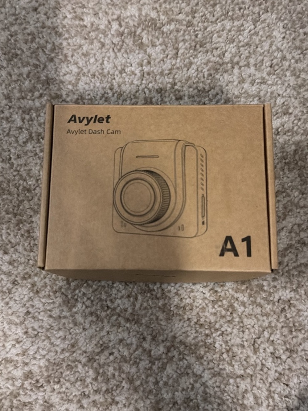 A1 Dash Cam — Brown